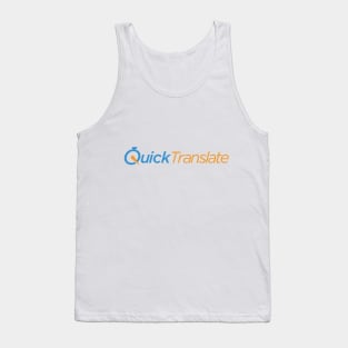 QuickTranslate Logo Tank Top